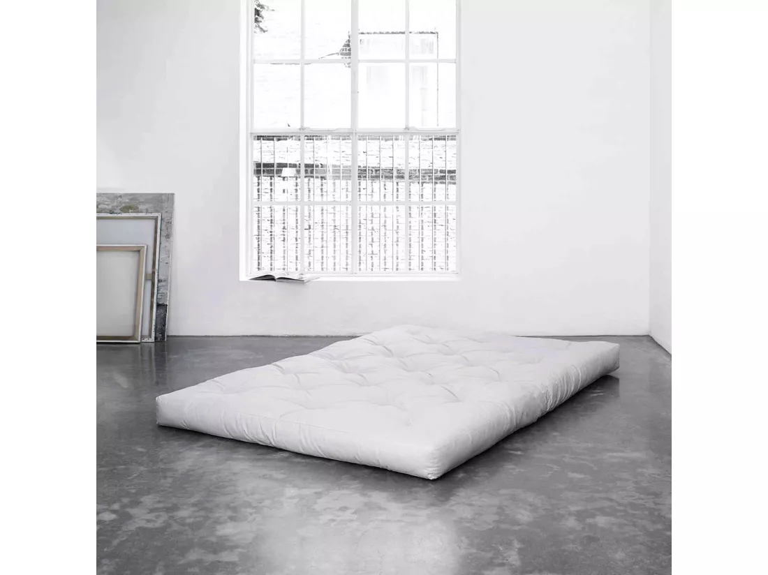 Matelas futon écru 15 cm COMFORT 180x200