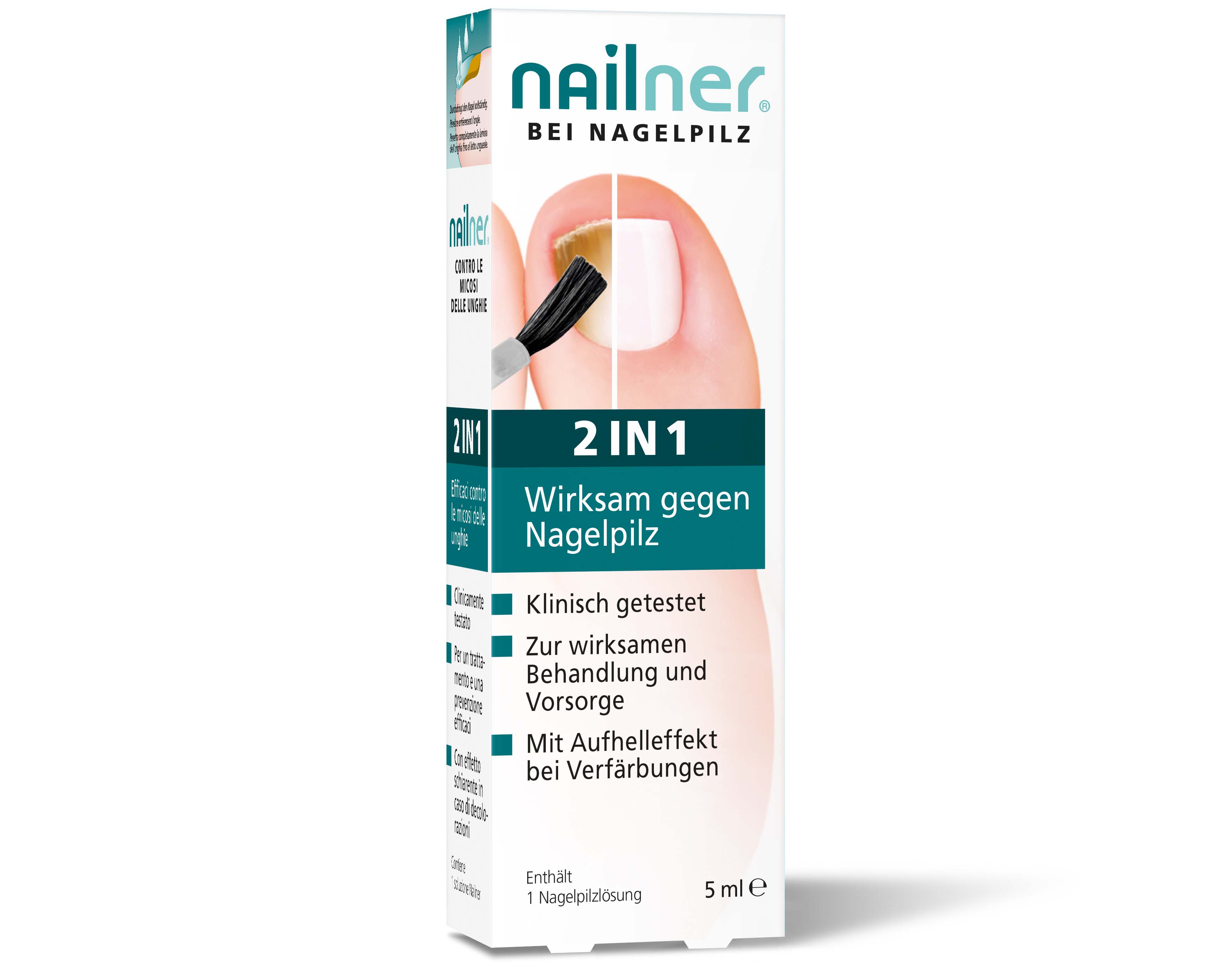 NAILNER Nagelpilz-Lösung Lös 2-in-1 5 ml
