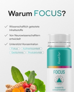 FOODFOR Shot Focus, 60 ml