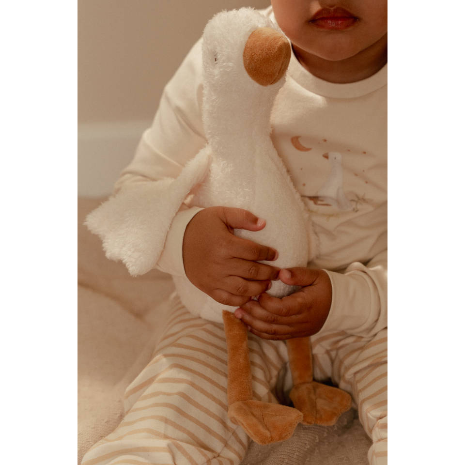 Little Dutch Newborn Naturals knuffel Little Goose - 25 cm