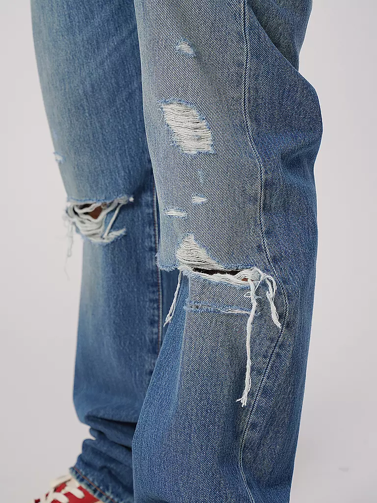 LEVI'S® Jeans Straight Fit 501 blau