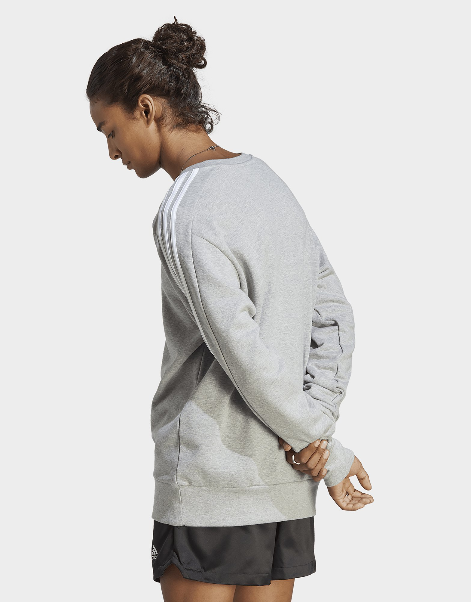adidas Sweat-shirt à 3 bandes en molleton Essentials