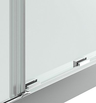 Porte de douche coulissante GoodHome Beloya transparente 140 cm