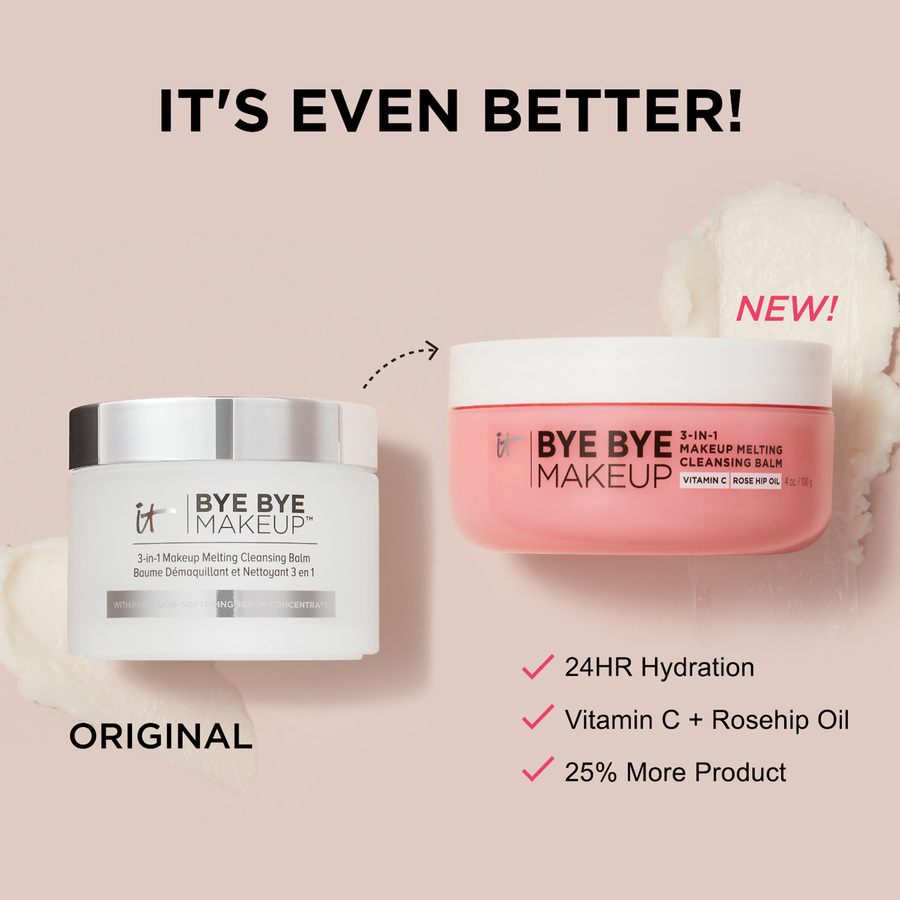 It Cosmetics Bye Bye Makeup 3-In-1 Makeup Melting Cleansing Balm 118ml