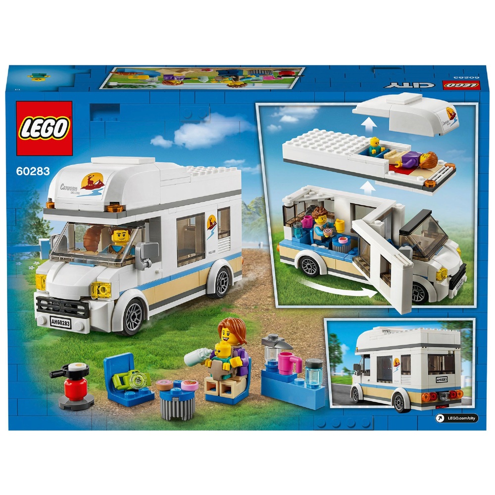 LEGO City 60283 Tolle Fahrzeuge – Wohnmobil-Spielzeugauto