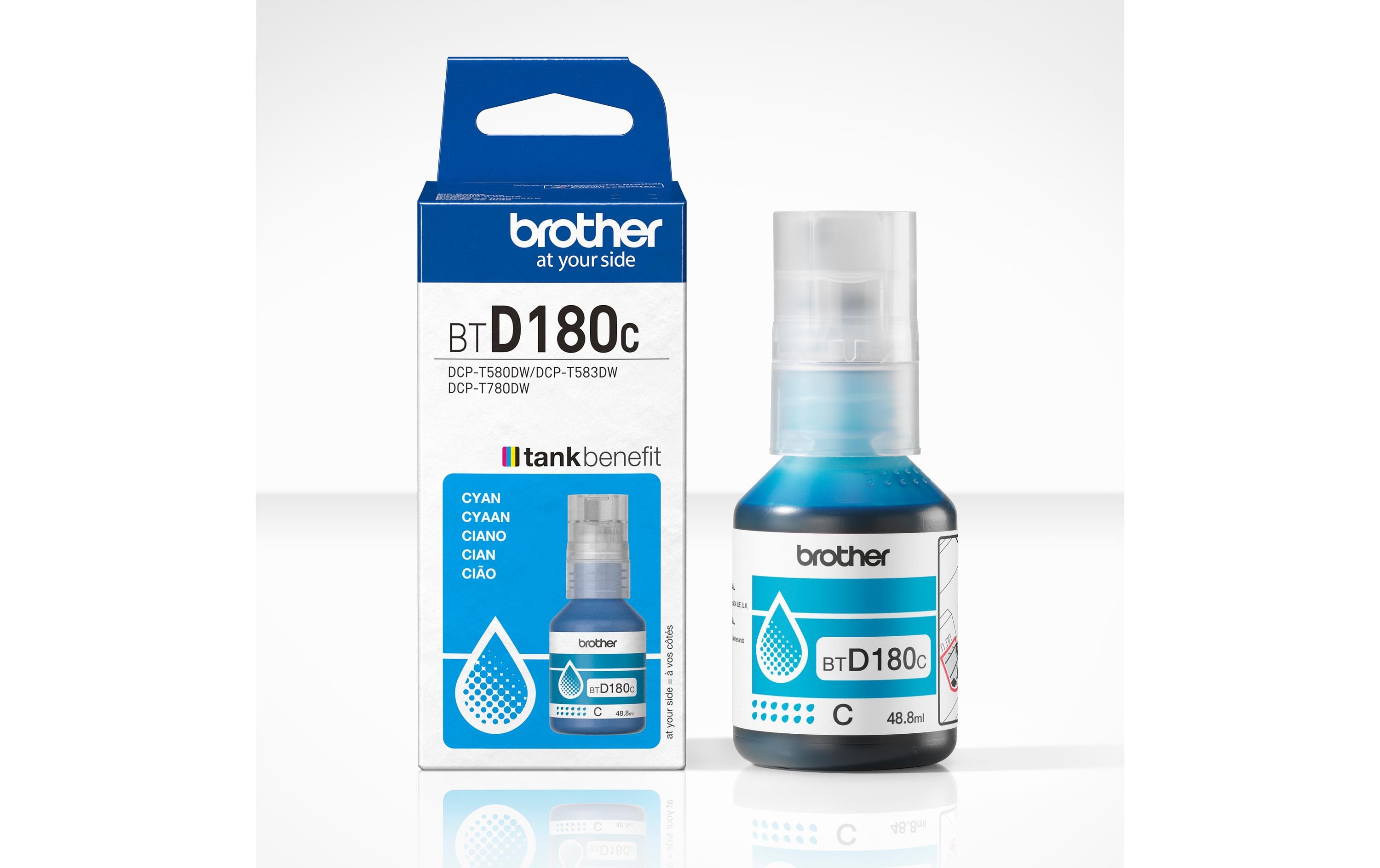 Tinte BTD180C CyanTinte, Cyan
