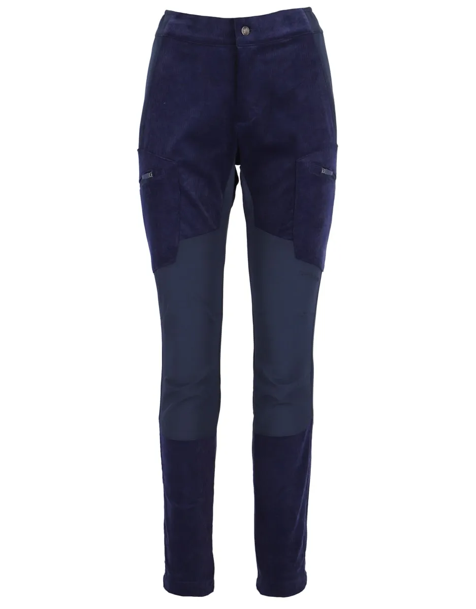 Twentyfour Finse Ls Shape Cordbukse D Blekkblå