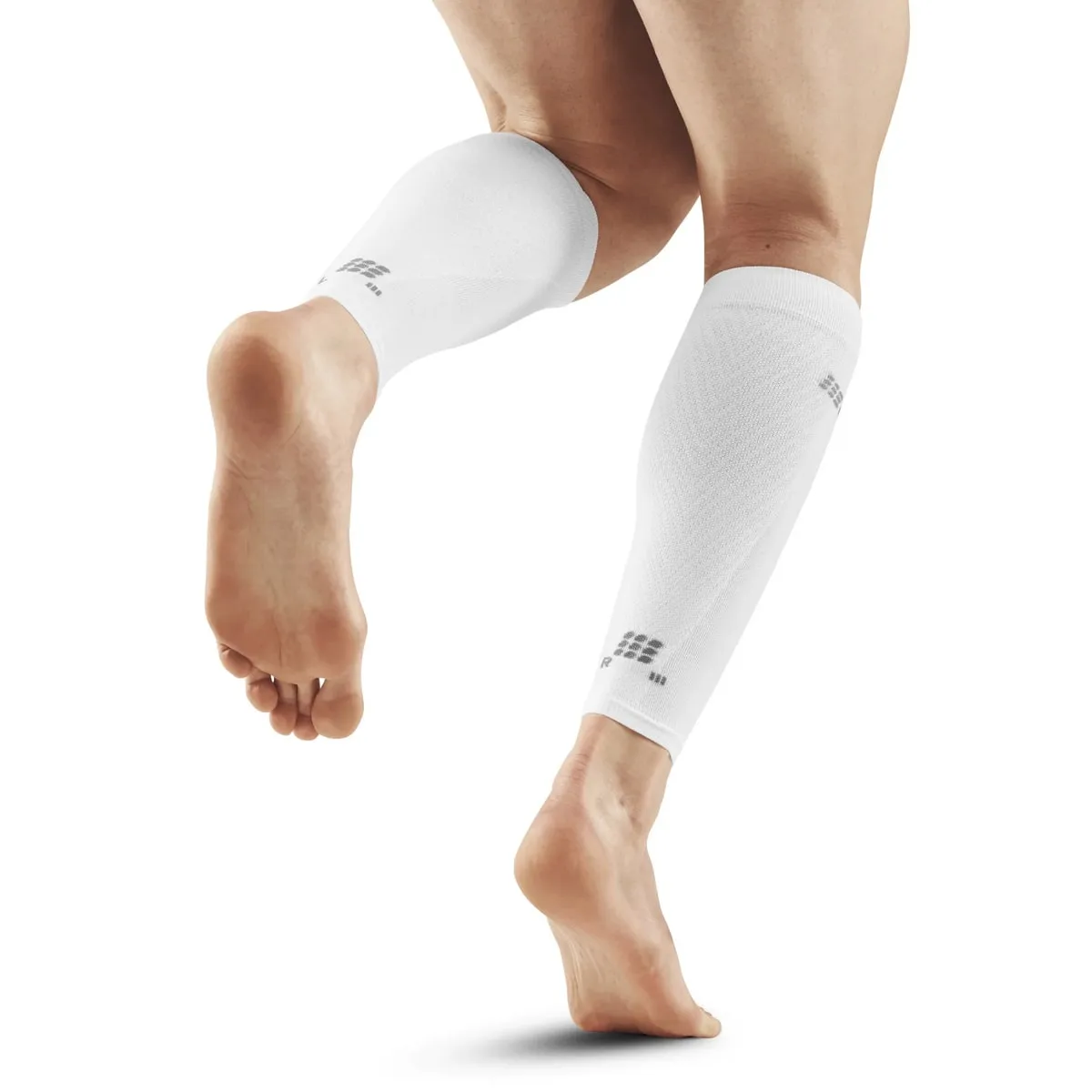 CEP Cep Ultralight Sleeves, Calf, V3, Men White