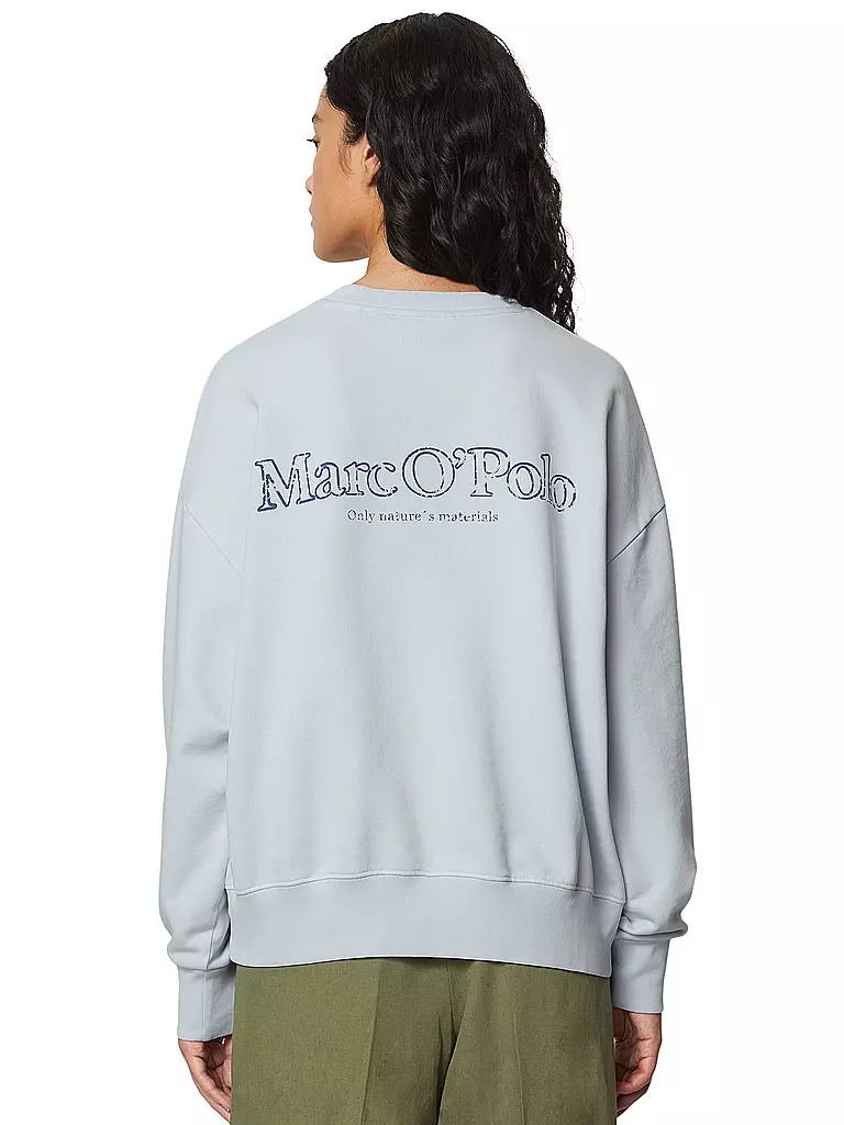 MARC O'POLO Sweater hellblau