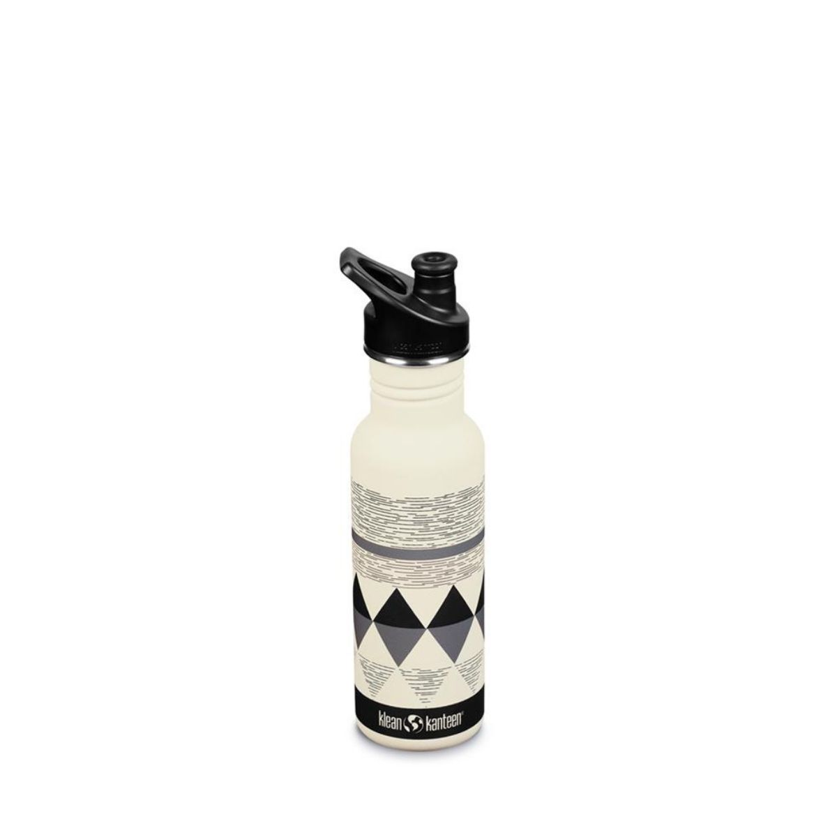 Garrafa de água Klean Kanteen Classic de 532 ml com tampa esportiva