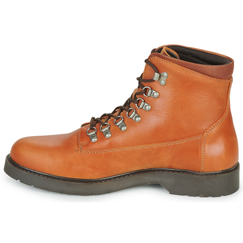 Selected - SLHMADS LEATHER BOOT - Cognac