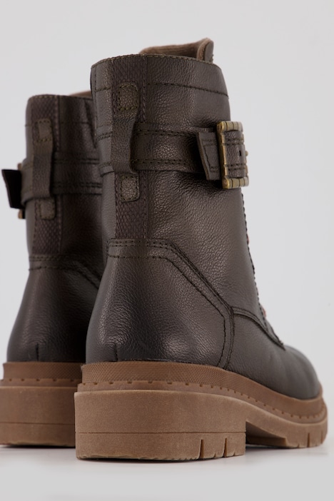Tamaris Leder-Boots, Zipper, Plüschfutter, Weite H