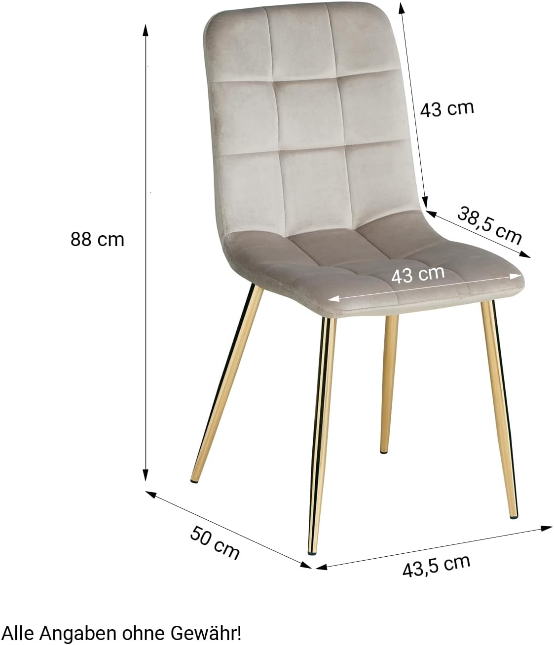 Homestyle4u 2755, Essgruppe mit 2 Stühlen Esstisch 90 x 60 cm Esszimmertisch Holz weiß Essstühle Hell Grau modern Tisch