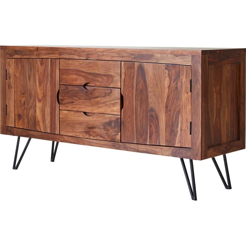 Buffet en palissandre massif L 150 cm Bonnie