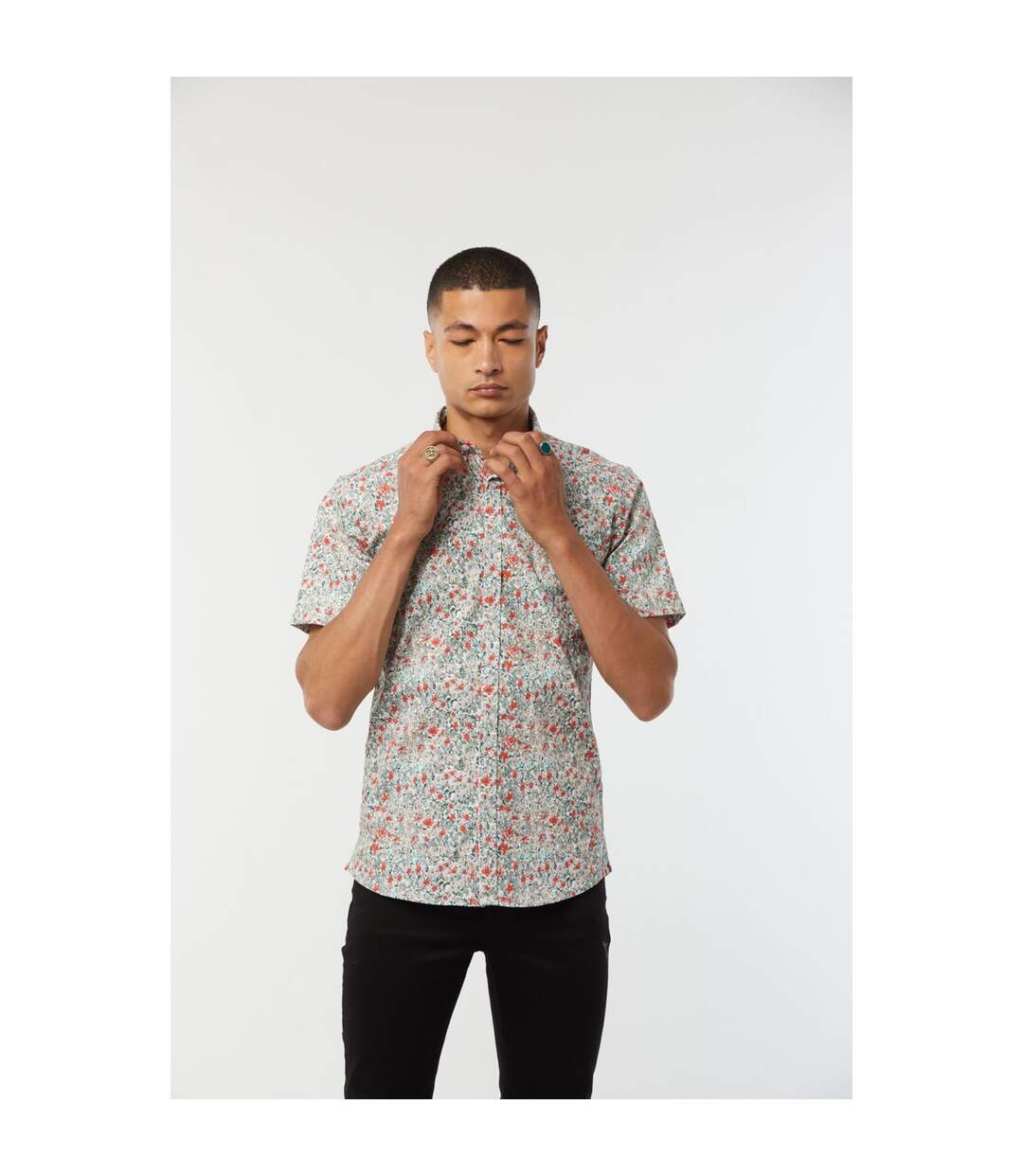 Chemise manches courtes coton regular DOUPI