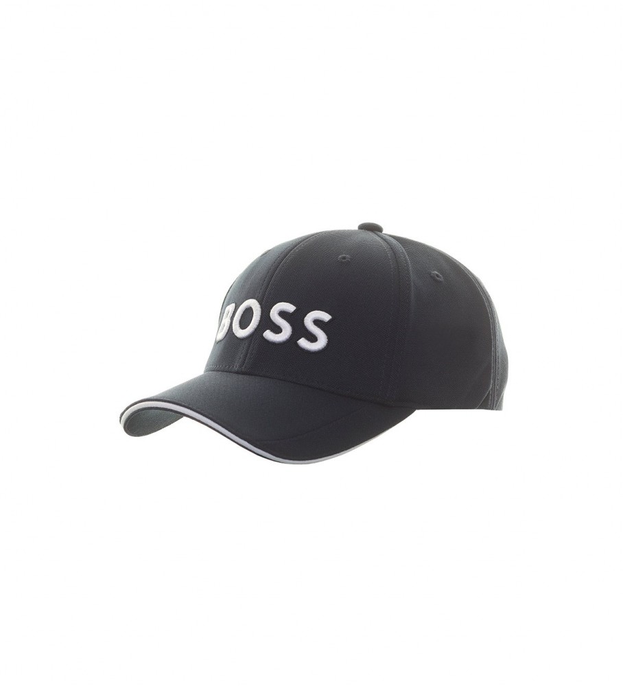 Boné BOSS Three-Dimensional Azul Marinho