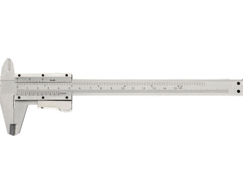 Remklauw, mat verchroomd, 150 mm
