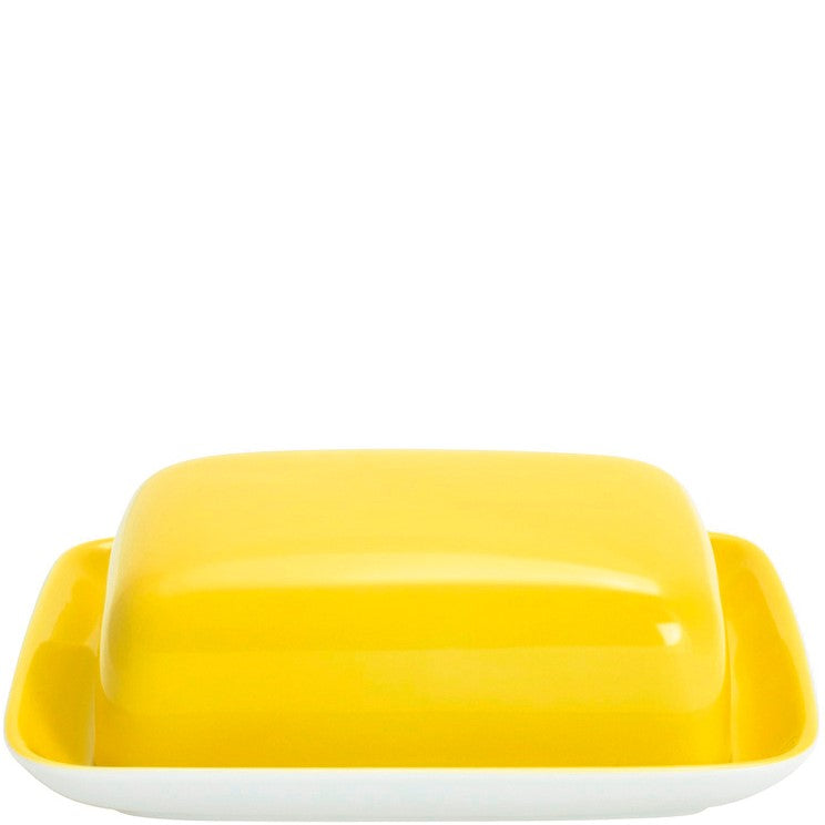 KAHLA Pronto Colore Butterdose eckig sunny yellow