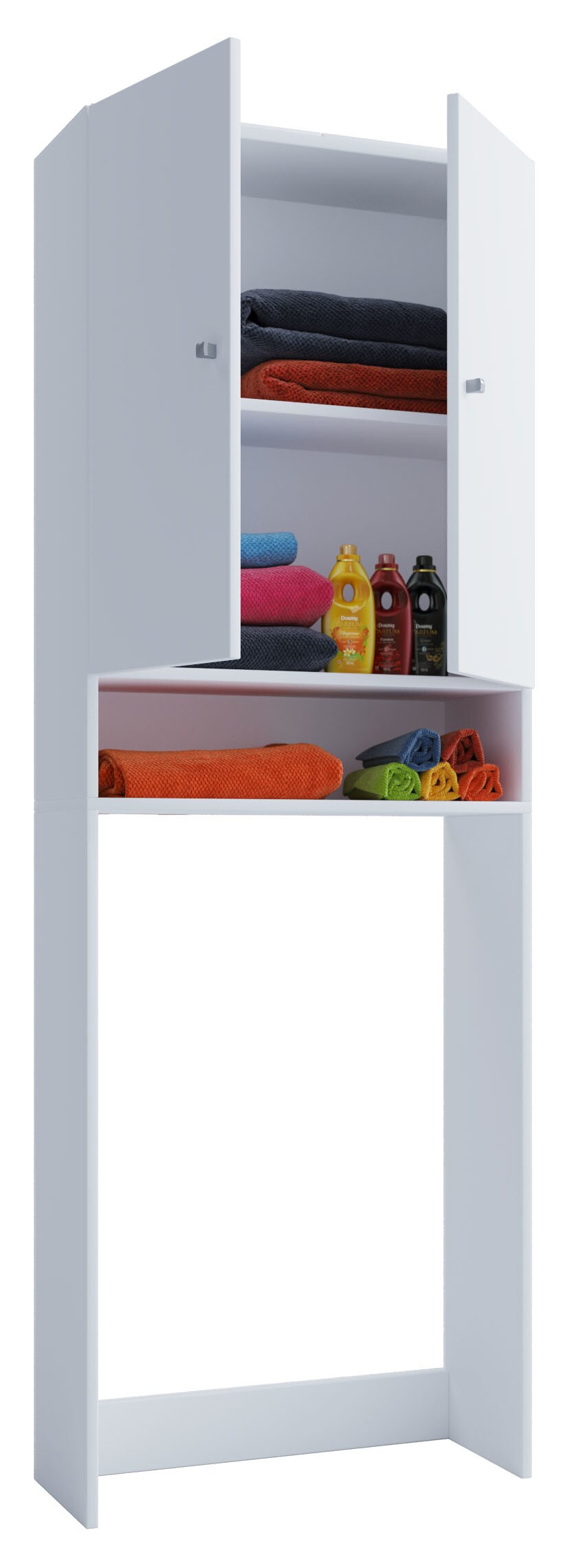 VCM Holz Überbauschrank Waschmaschine Überbau Schrank Waschmaschinenschrank Lona