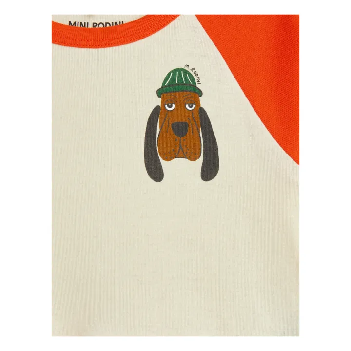 Mini Rodini Robe Chien | Rouge
