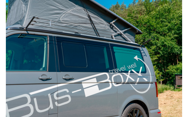 BusBoxx Wäscheleine für Kederschiene VW T5 / T6 / T6.1