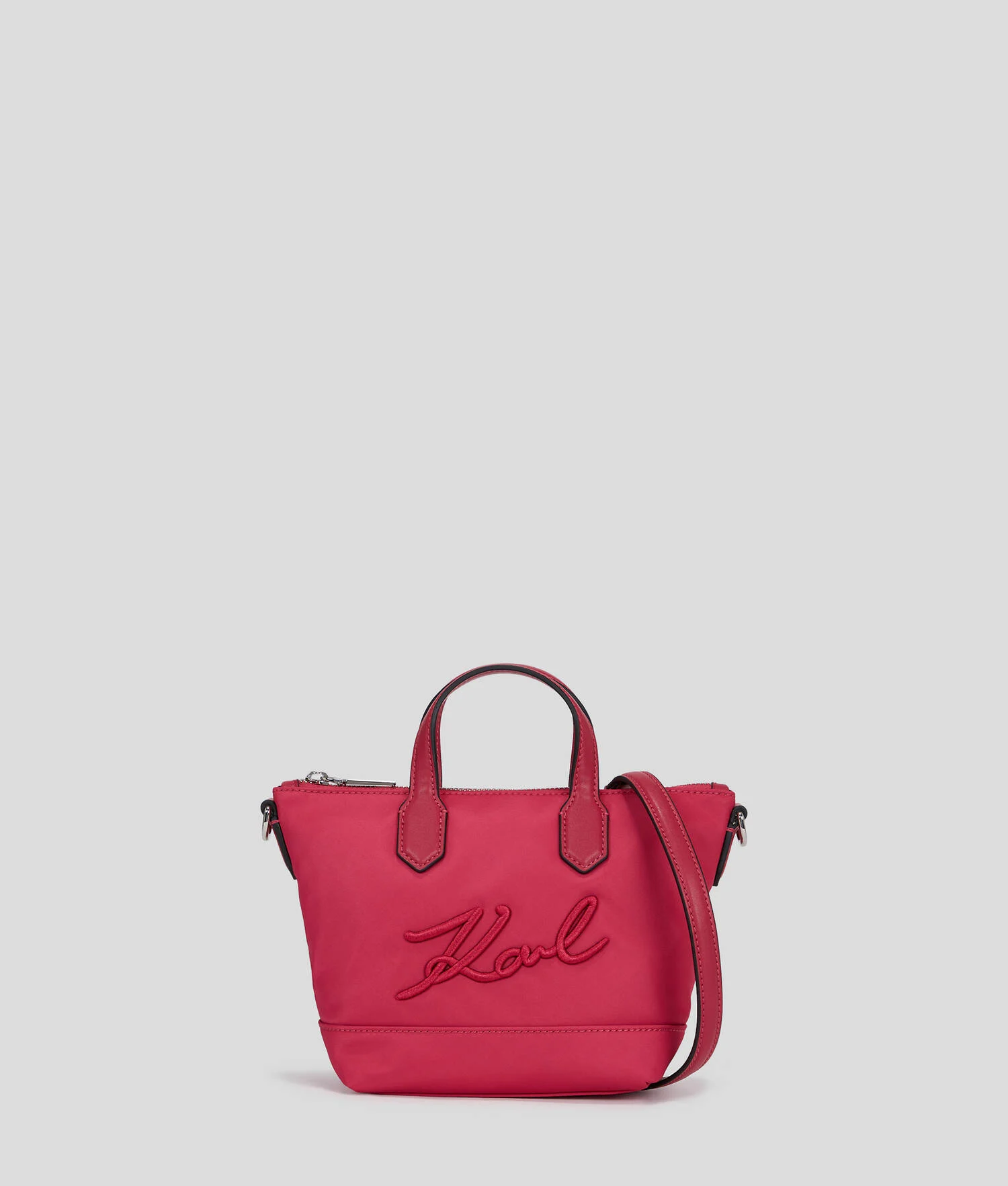PETIT SAC CABAS EN NYLON K/SIGNATURE