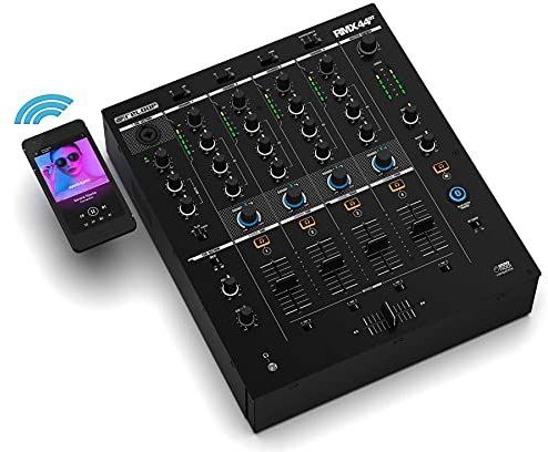 Reloop RMX-44 BT - 4-kanaals DJ Mixer - Bluetooth - Klassiek Design