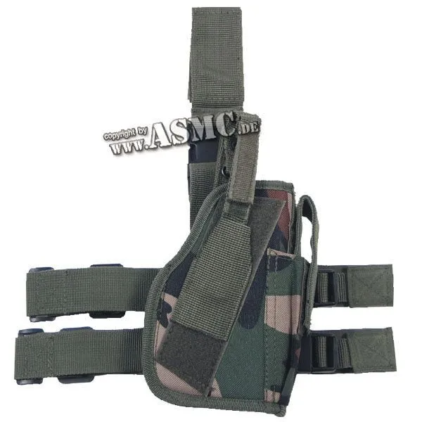 Unbekannt -  Taktikholster Basic woodland rechts