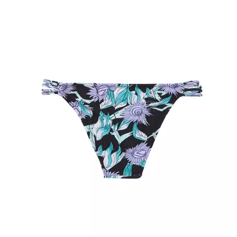Bikini bottom MYSTIC Flora Turquoise