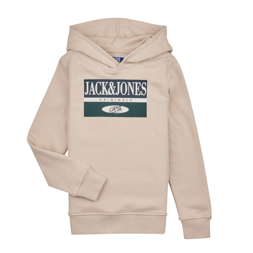 Jack & Jones - JORARTHUR SWEAT HOOD SN - Blanc
