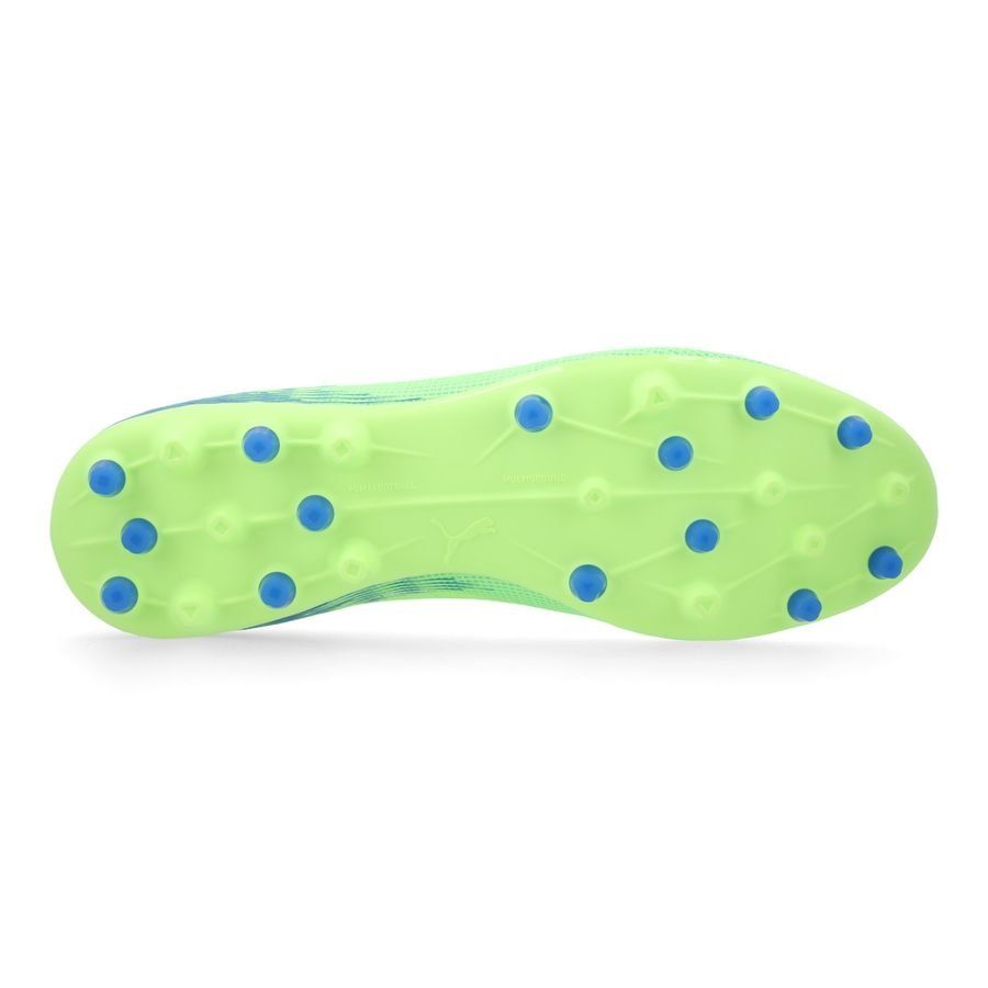 PUMA Ultra 5 Pro MG Lights Out - Fizzy Apple/Blanc/Bleu