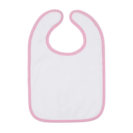 Sterntaler Plastik-Klettlätzchen Kuschelzoo, Lama Lotte, Rosa (Mandelblüte)