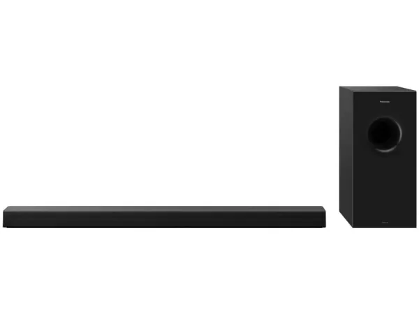 Panasonic SC-HTB600 - Lydbarsystem - til hjemmebiograf - 2.1-kanal - trådløs - Bluetooth - App-kontrolleret - 360 Watt (Total) - sort