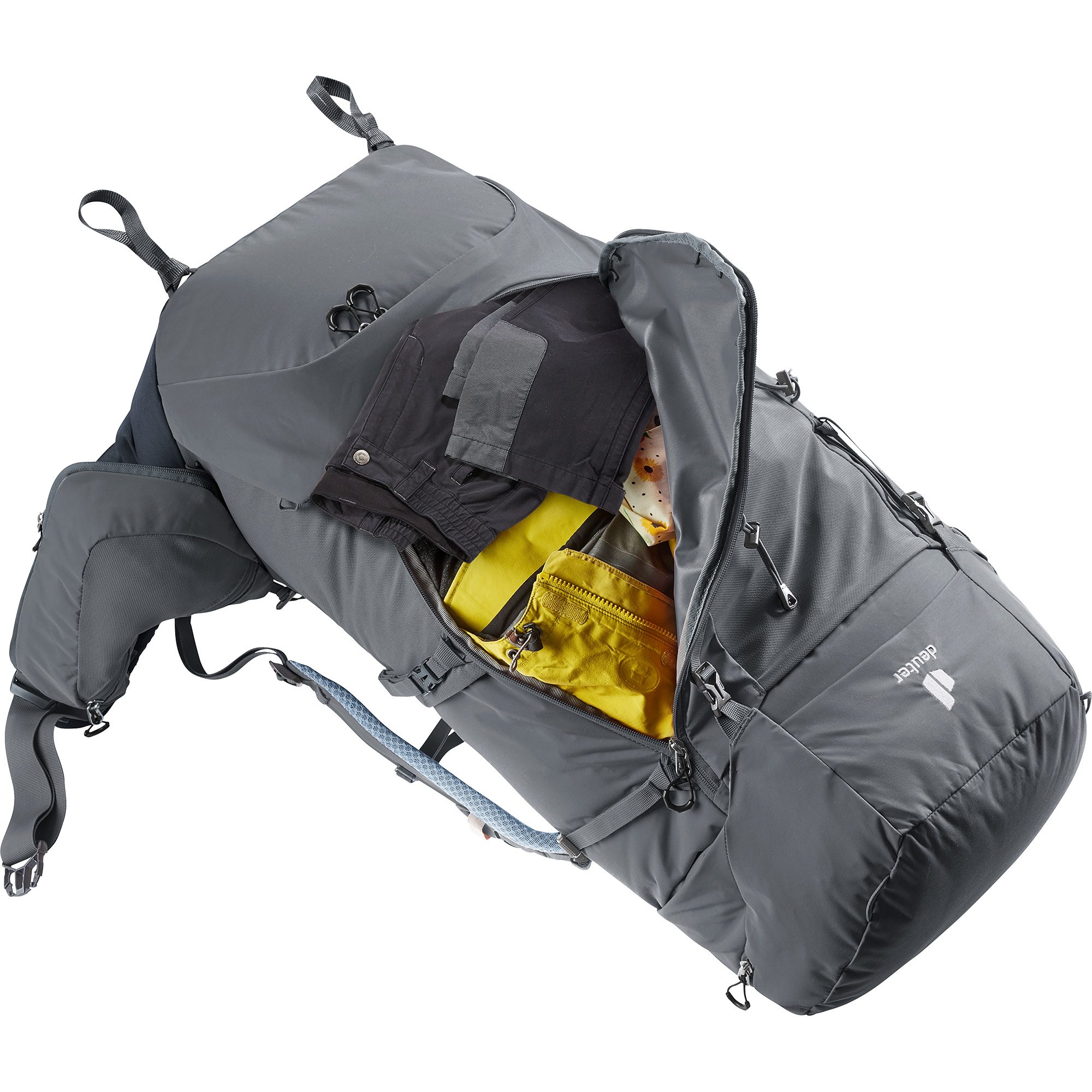 deuter Aircontact Core 65+10 SL Trekkingrucksack Damen graphite black