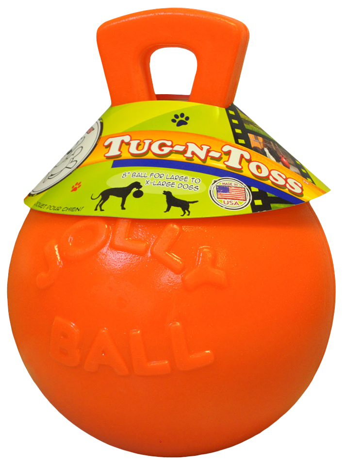Jolly Pets - Tug-N-Toss 10cm Orange Vanilje duft