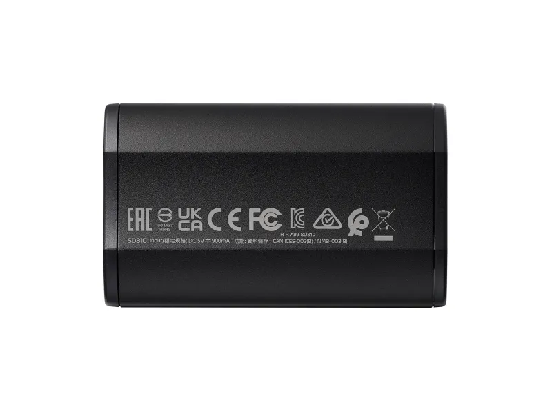 ADATA SD810 - SSD - 2 TB - ekstern (bærbar) - USB 3.2 Gen 2 (USB-C stikforbindelse) - sort
