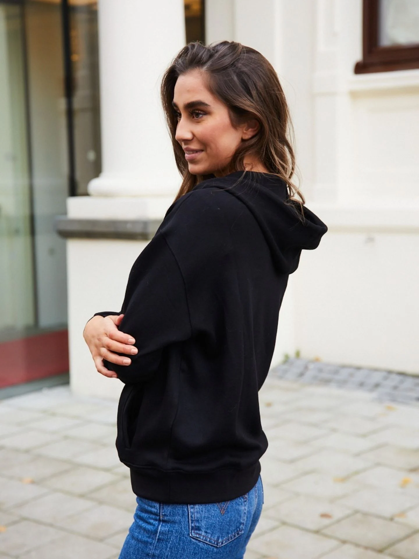 Ima Logo Hood Sweatshirt