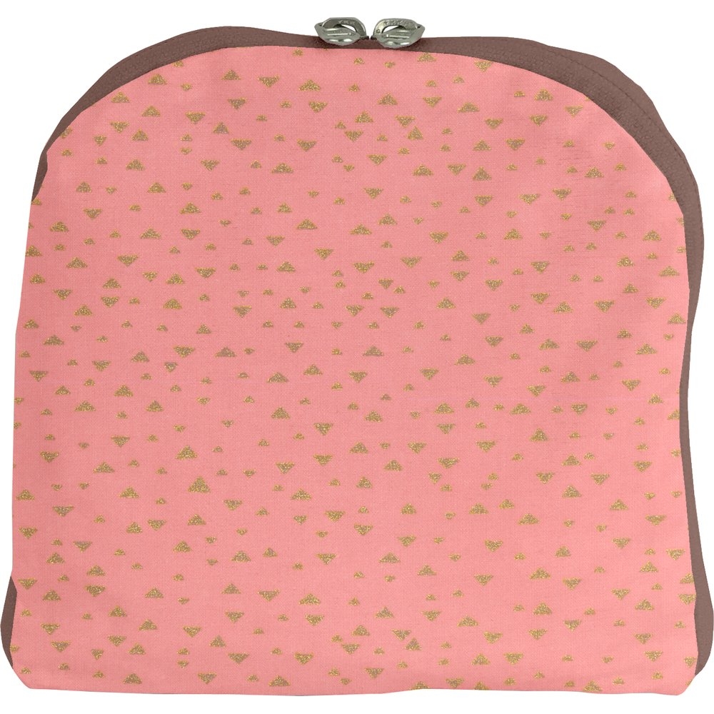 Sac À Dos Pliable Triangle Or Poudré