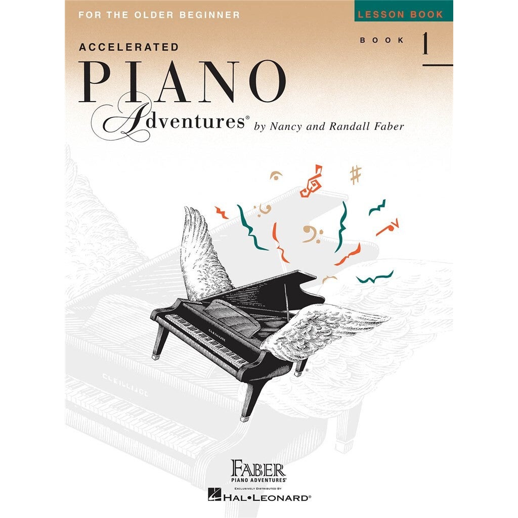 Hal Leonard Piano Adventures for the Older Beginner Lesson Bk1 pianoboek