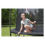 Trampoline med sikkerhetsnett Ø4,27 m