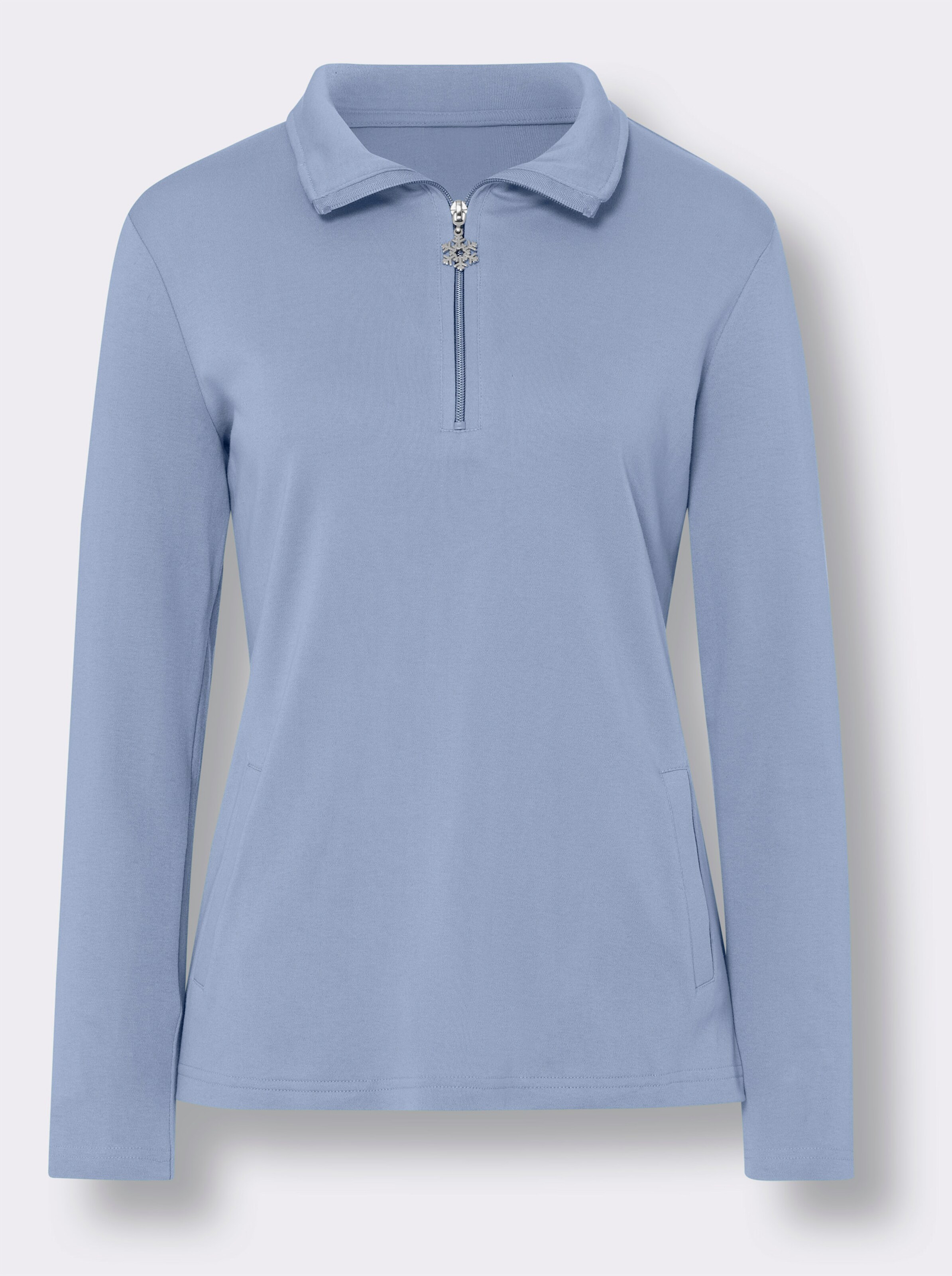 Sweatshirt aus reiner Baumwolle