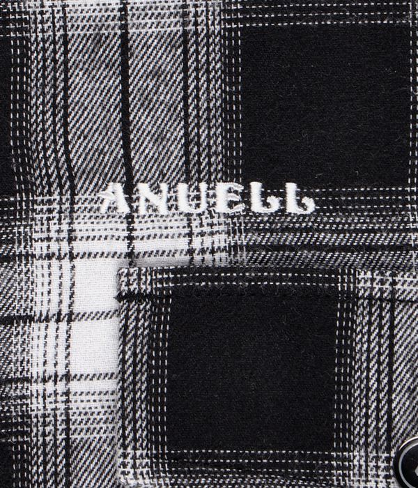 Anuell Hatchet Lined Flanell Jacke (black white)