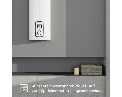 Stiebel Eltron DEL Plus elektronische comfort doorstroomverwarmer 27 kW