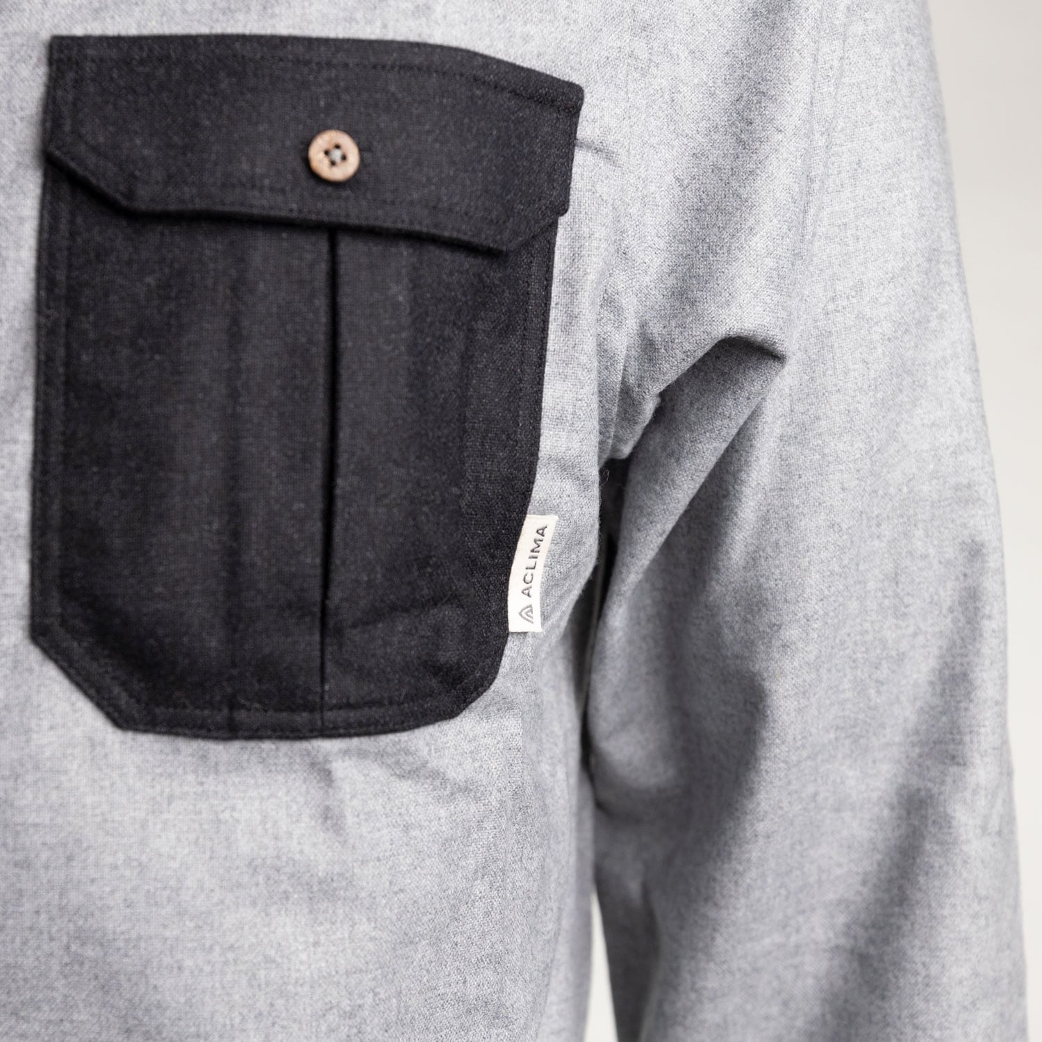 Aclima LeisureWool Reborn Wool Shirt M's<br>Komfortabel og miljøvennlig ull skjorte!