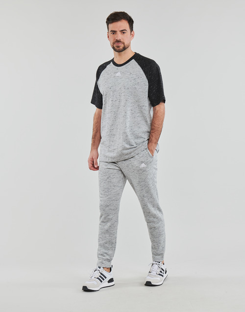 adidas Performance - MEL T-SHIRT - medium grey heather/black melange