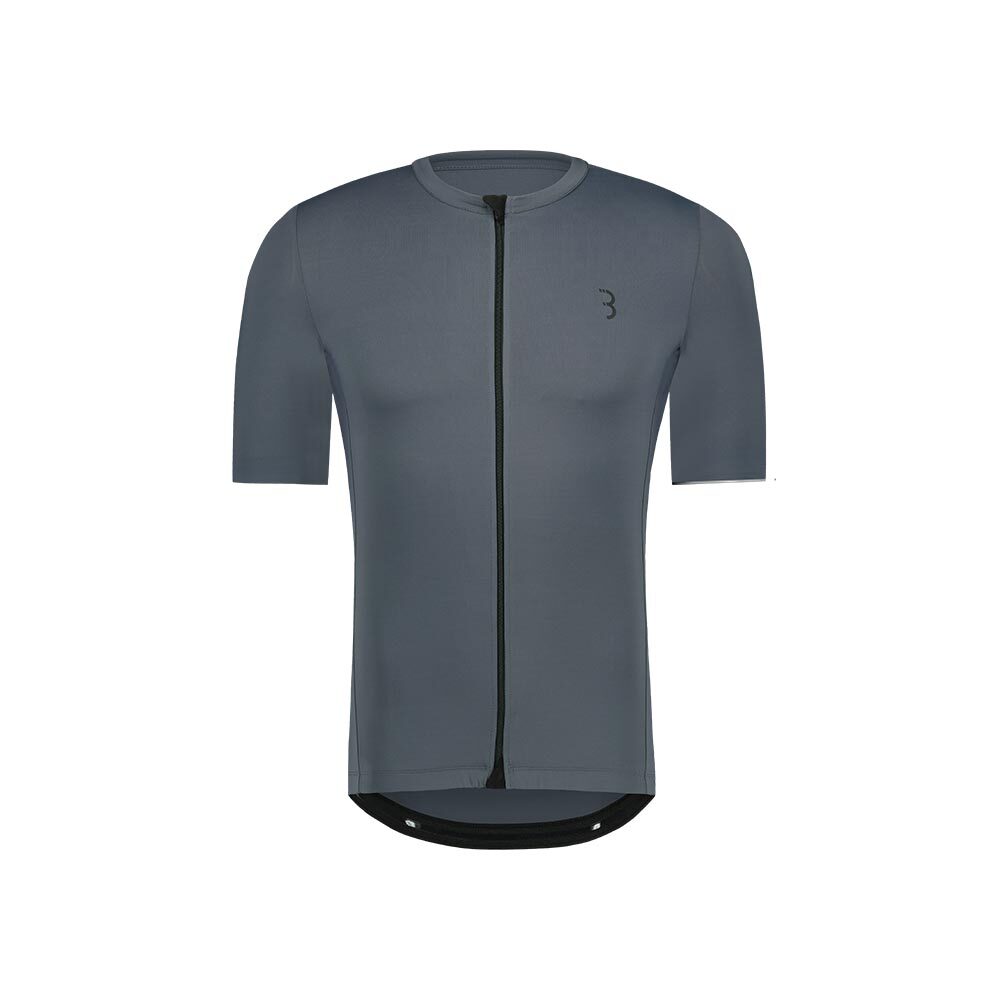 BBB Cycling Essence BBW-408 Fietsshirt Korte Mouwen Grijs Heren