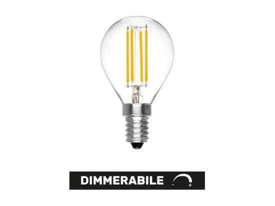 Ampoule LED Mini Sphère Dimmable 6W 2700K E14