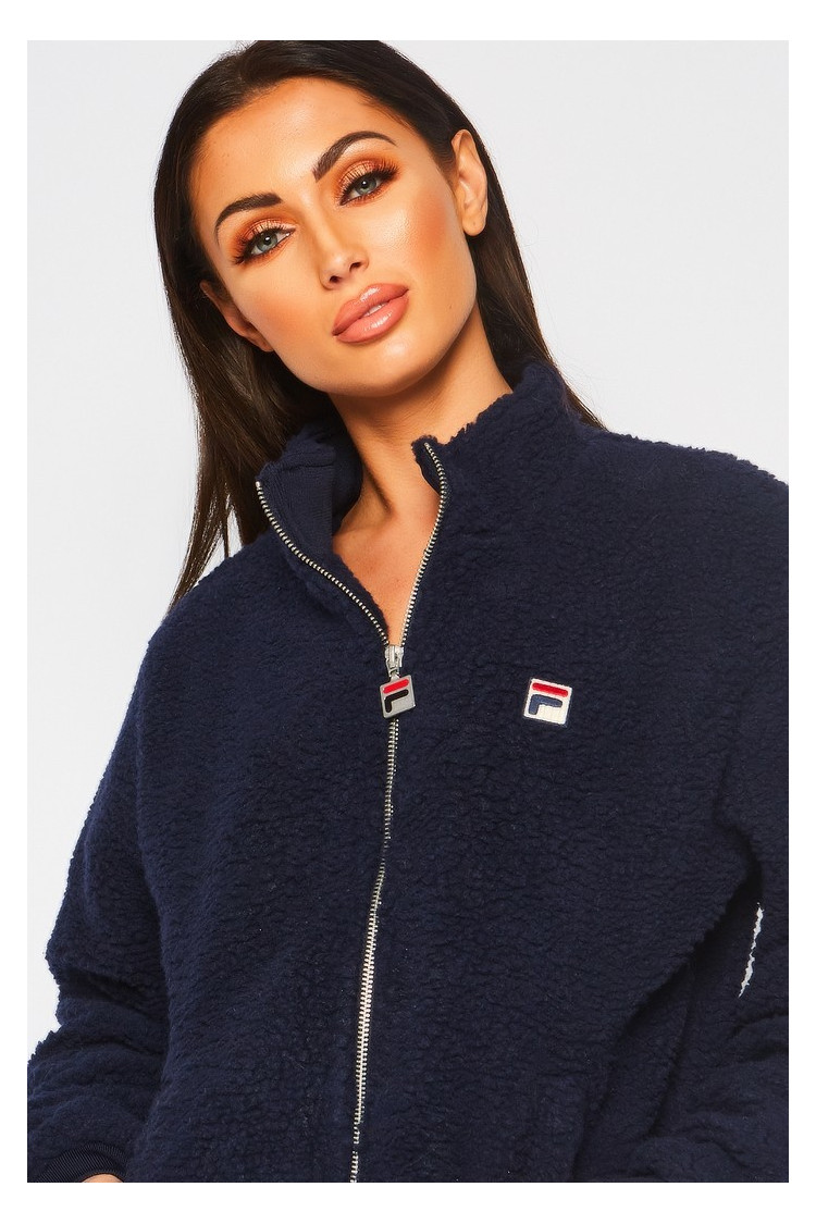 Fila veste en pilou bleu