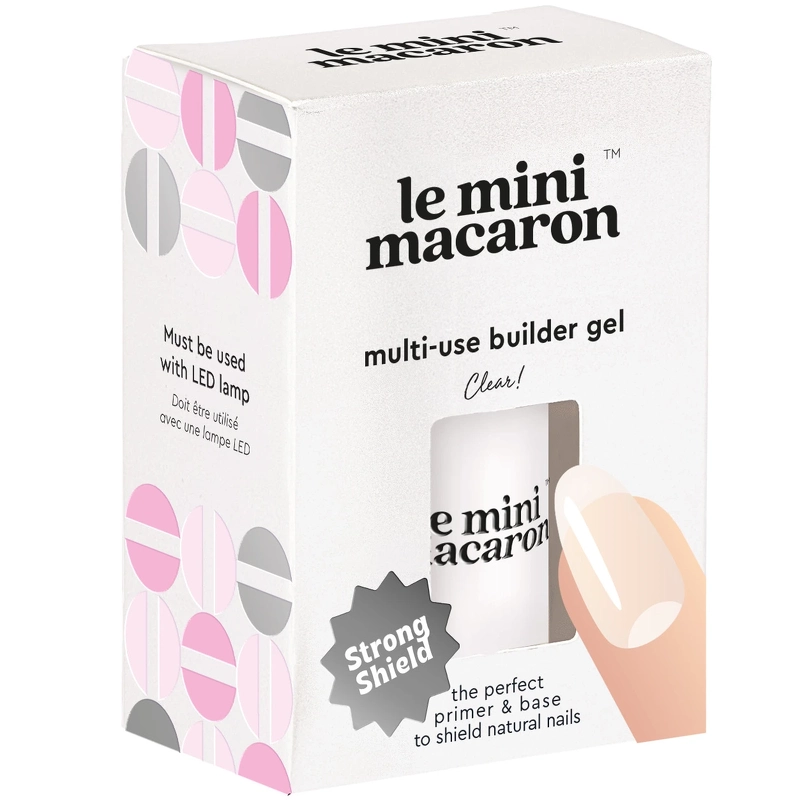 Le Mini Macaron Multi-use Builder Gel 8,5 ml - Clear
