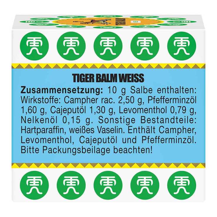 Tiger Balm Weiss, 19.4 g